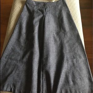 Wide leg capris